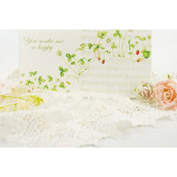 フロンティア 一筆箋 野イチゴと五線譜 MP-577 1冊(36ページ)（直送品）