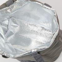 ランチ巾着トートバッグ ダークグレー LAKOLE/ラコレ