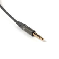 カナル型有線イヤホン チャコール LAKOLE/ラコレ