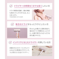 SALONIA（サロニア）　グロッシーケアドライヤー ホワイト I-ne