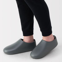 無印良品 ＥＶＡ 吊るせるやわらかバススリッパ Ｍ ダークグレー 約２３．０‐２５．０ｃｍ 良品計画