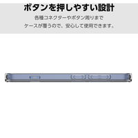 Galaxy S25 SC-51F ケース ハイブリッド 衝撃吸収 極み設計 クリア PM-G251HVCKCR エレコム 1個（直送品）