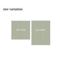 イケヒコ レンガ い草ラグ 1910×1910mm ブラウン 1050410063604 1枚（直送品）