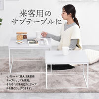 【軒先渡し】B.Bファニシング Noko ネストテーブル ライトグレー NKTB0269MOLGY 1セット（直送品）