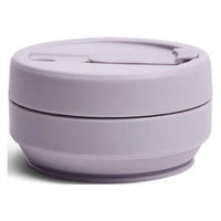 stojo タンブラー POCKET 355ml 持ち運び 蓋付き コーヒー 折りたためる LILAC 422700 1個（直送品）