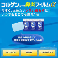 コルゲンコーワ 鼻炎フィルムα 9枚 興和 急性鼻炎 アレルギー性鼻炎 副鼻腔炎 鼻みず【第2類医薬品】