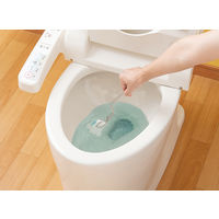 流せるトイレ洗い 本体（ハンドル＋付替ブラシ4個入） 1個 カワタキコーポレーション
