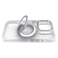 エアージェイ iphone16pro用 Magsafe対応スタンドリング付背面ケース SL AC-P24P-CMR 1個（直送品）