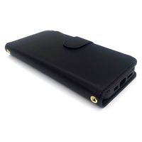 エアージェイ iphone16用 Magsafe対応ウォレット手帳型ケース BK AC-P24-WL 1個（直送品）