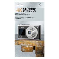 エーインサイト 4Kダブル液晶光学ズーム付きコンパクトデジタルカメラ AI-DL01 1台（直送品）