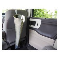 オカトー 傘ホルダー 車 リング付き傘カバー matka 吊り下げ グレー 411977 1個（直送品）