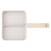 シービージャパン フライパン 仕切り付き IH対応 copan 二品同時に作れるフライパン グレーマーブル 450997 1個（直送品）