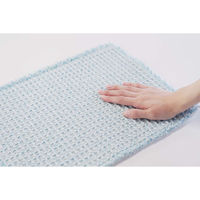 オカトー 水切りマット ふわさら吸水水切りマット 42×52cm ブルー 451827 1個（直送品）