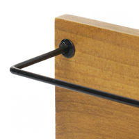 ウッド×アイアンラップラック ナチュラル studio CLIP