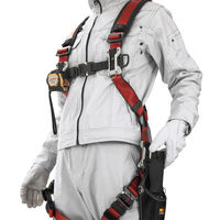 TJMデザイン セフハーネスA フリーサイズ 赤 A4SFAF-RE 1個（直送品）