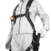 TJMデザイン セフハーネスS フリーサイズ 黒 A4SFSF-BK 1個（直送品）