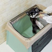 ペットにやさしい ソフトワンサークル ダークグレー 1個 ボンビアルコン 犬用