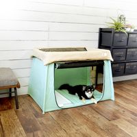 ペットにやさしい ソフトワンサークル ミントグリーン 1個 ボンビアルコン 犬用 猫用