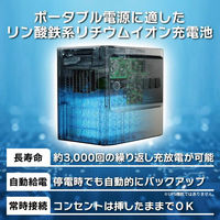 JVCケンウッド ポータブル電源BN-RF1500 ソーラーパネル(100W)セット BN-RF1500+BH-SV100 set 1セット（直送品）