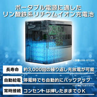 JVCケンウッド ポータブル電源BN-RF1100 ソーラーパネル(100W)セット BN-RF1100+BH-SV100 set 1セット（直送品）