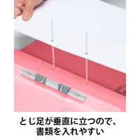 コクヨ アスクル 共同企画 背幅伸縮ファイル 紙製A4タテ ピンク 1冊 オリジナル（わけあり品）