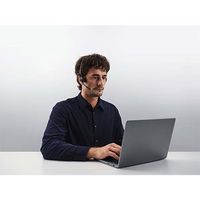 SHOKZ 骨伝導ワイヤレスヘッドセット Bluetooth5.4 オフィス向け  OpenMeet ショックス 1個 ブラック