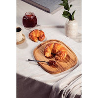 TRAMONTINA サービングディッシュ チーク 24×20cm 13417/051 1個（直送品）