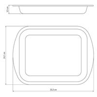 TRAMONTINA フラット グリルパン 28cm 20053/028 1個（直送品）