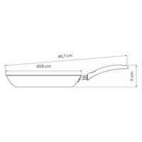 TRAMONTINA フライパン 28cm 20260/628 1本（直送品）