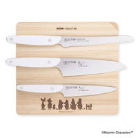 貝印 まな板 ひのき 薄型 230×210mm セレクト100 ムーミン 000AP5124 1個