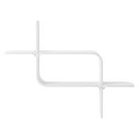 アントレックス Umbra モンタージュ シェルフ 幅640×奥行160×高さ480mm ホワイト 21017571660 1個（直送品）