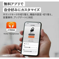 JVCケンウッド ワイヤレスヘッドホン HA-S99N-B 1個（直送品）