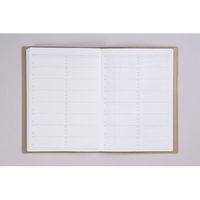 高橋書店 【2025年4月版】デスクダイアリーカジュアル8 A5 見開き1週間 月曜始まり マスタード 968 1冊（直送品）