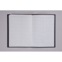 高橋書店 【2025年4月版】デスクダイアリーカジュアル1 A5 片側1週間+ノート月曜始 黒 961 1冊（直送品）