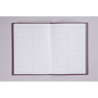 高橋書店 【2025年4月版】デスクダイアリーカジュアル2 A5 見開き1週間 月曜始まり レッド 962 1冊（直送品）