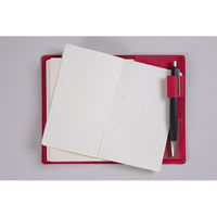 高橋書店 【2025年4月版】T'beau1 手帳判 片側1週間+ノート 月曜始まり レッド 850 1冊（直送品）