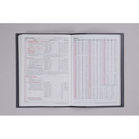 高橋書店 【2025年4月版】デスクダイアリー A5 片側1週間+ノート 月曜始まり 紺 915 1冊（直送品）