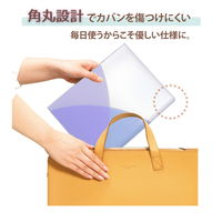 プラス PASTY クリアファイル B5 20ポケット ブルーベリーパープル 98423 1セット(1冊×10)