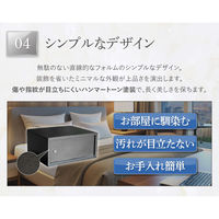 ネットフォース エヌセーフ ホテルセーフ シリンダー錠 スチール 25.1L マットブラック NSH-1C-AW-BK 1台（直送品）