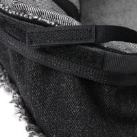 フリンジデニムハット ブラック LAKOLE/ラコレ