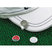 日本紐釦貿易 日本紐釦貿易(Nippon Chuko) ゴルフマーカー シルバー 本体1個 A8-24 1セット(3袋)（直送品）