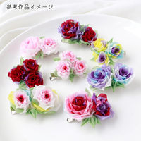 日本紐釦貿易(Nippon Chuko) 正絹 羽二重四匁 つまみ細工用 カット済生地 20mm さくら S60HB20-2（直送品）