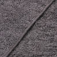 【LAKOLE/ラコレ】 【吸水速乾】フェイスタオル チャコール 1セット（1枚×2）