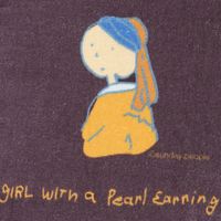 （世界の名作）ハンドタオル 真珠の耳飾り 1セット（1枚×3） LAKOLE/ラコレ