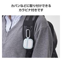 AirPods 4 ケース 用 耐衝撃 カバー 衝撃吸収 落下防止 ブルー AVA-AP06TSLFCBU エレコム 1個（直送品）