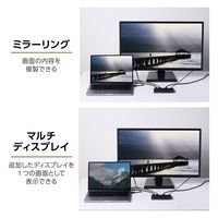 HDMI 切替器 USB-C1入力 HDMI3入力1出力 セレクター HDMI2.1 DH-SW8KC41BK/E エレコム 1個（直送品）