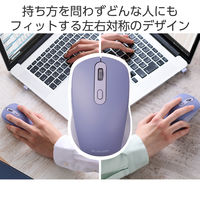 ワイヤレスマウス 静音 Bluetooth/無線2.4GHz 6ボタン 充電式 ブル- M-MY35MBSXBU エレコム 1個（直送品）