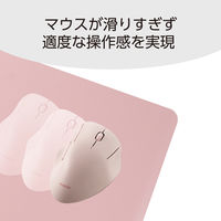 デスクマット マウス対応 ソフトレザー リバーシブル 大型 水拭き可 ピンク×ピンク MP-DM05PNPN エレコム 1個（直送品）