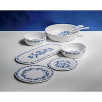 1956レストラン・サプライ プレート 27cm アズール プラスチック メラミン 433078 1個（直送品）