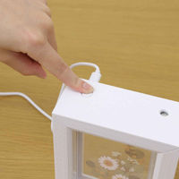 東洋ケース 加湿器 HUMIDIFIER Frame インテリアフレーム USB給電 ピュアホワイト 442508 1個（直送品）